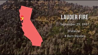 Lauder Fire - September 29, 1987