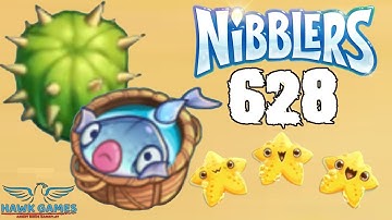 Fruit Nibblers Level 628 - 3 Stars Walkthrough, No Boosters