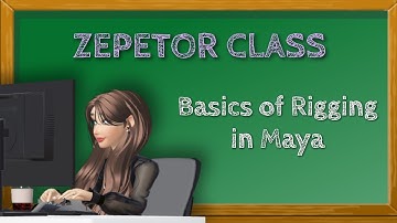 [ZEPETOR CLASS] Basics of Rigging in Maya (Rigging & Masking a Dress)