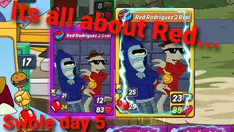 red Rodriguez 2 real swole club strategy day 5 | Animation Throwdown