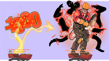 What Is The Highest (& Lowest) Possible Damage Engineer Can Do In TF2?