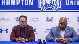 Boykin introduced as interim head football coach at Hampton University