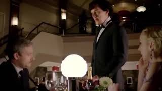 Возвращение Шерлока после смерти в ресторане.  Лучший отрывок Шерлока