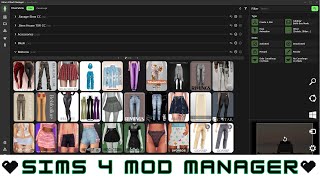 Organize Your CC With The Sims 4 Mod Manager sims4mods