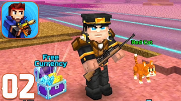 Pixel Gun 3D: Online Shooter - Gameplay Walkthrough Part 02 - (iOS, Android)