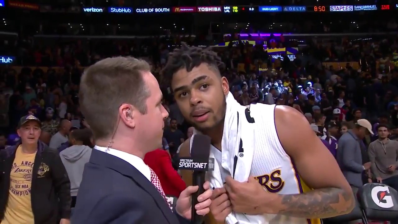Emotional D'Angelo Russell Dedicated Game Winner To His Grandma Who ...