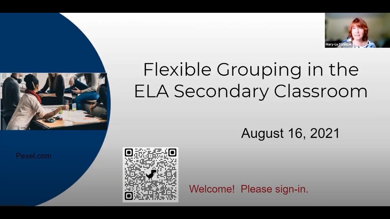 Flexible Grouping in the ELA Secondary Classroom - YouTube