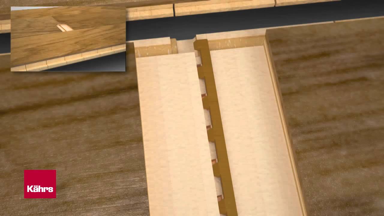 Укладка паркетной доски Kahrs с замком Woodloc® 5S - Введение