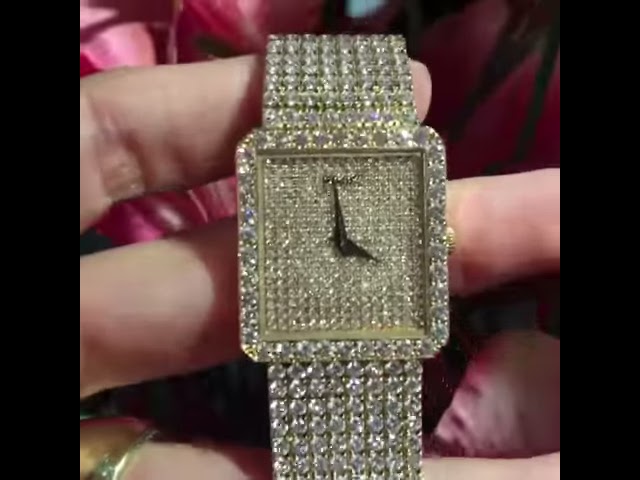 White Gold, Mother of Pearl and Diamond Les Ardentes Wristwatch