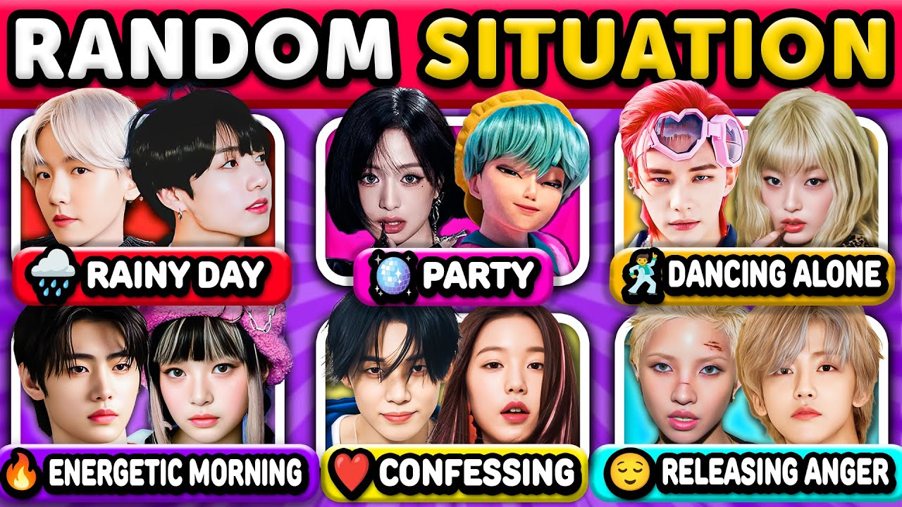 Save One Song For Random Situation 🎵 25 Random Situation ❣️ Can You Pick One Song? | Kpop Quiz 2025