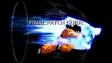 The guide to Yamcha ( DBFZ guide )