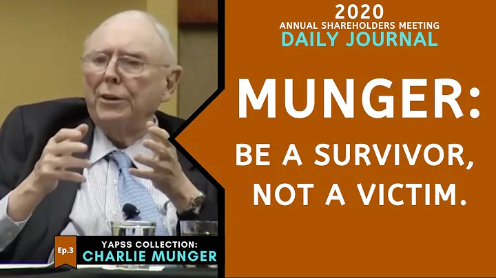 Charlie Munger on what is the best attitude in life?  | Daily Journal 2020【C:C.M Ep.3】