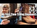 Trying Elephant Cowboy Boots for the First Time!