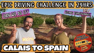 Can We Make Calais to Spain in UNDER 24 Hours? Epic Van Life Challenge  Those Weirdos