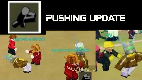 Squid Game X Pushing Update - Roblox 