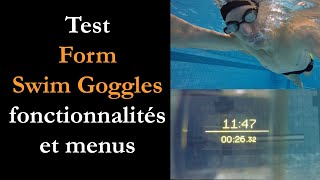 Test Form Swim Goggles : réalité augmenté sur des lunettes de natation