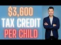 NEW Proposed $3,000 - $3,600 Per Child Tax Credit | Biden Stimulus Plan | Enhanced Child Tax Credit