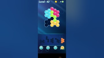 Block! Hexa Puzzle ||| Level - 42 - |||