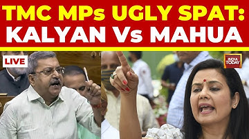 LIVE: What Caused The Bitter Fight Between TMC MPs Kalyan Banerjee And Mahua Moitra? | India Today