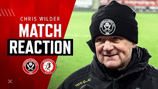 Chris Wilder | FA Cup Match Reaction Interview 