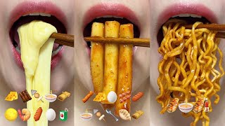 asmr 10 MINUTES FOR DELICIOUS EMOJI FOOD CHALLENGE 2 MUKBANG eating sounds