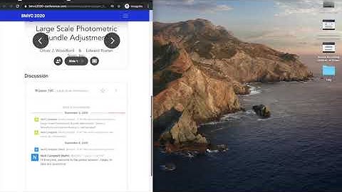 BMVC 2020 poster session tutorial