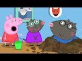 Peppa Pig Visits Her New Friend Molly Mole's House