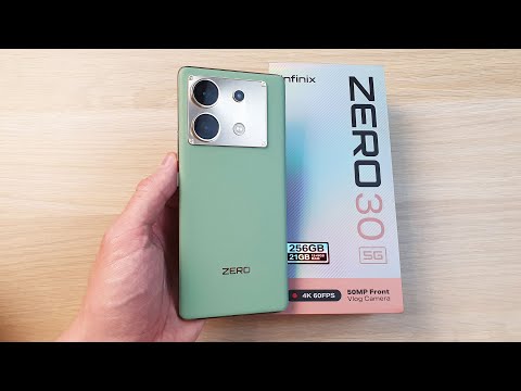 INFINIX ZERO 30 5G - СТИЛЬ И МОЩЬ С ФРОНТАЛКОЙ 50МП!