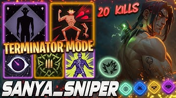 Sanya_Sniper Victor TERMINATOR MODE 20 KILLS - Deadlock Pro Gameplay & Guides [Watch & Learn]
