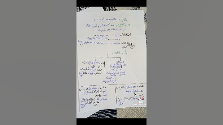 ملخص دروس العلوم الطبيعية للسنة الرابعة متوسط للفصل الاول