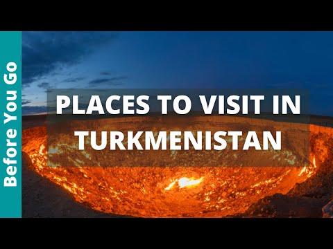 Turkmenistan Travel: 7 SURREAL Places to Visit in Turkmenistan (& Best Things to Do)