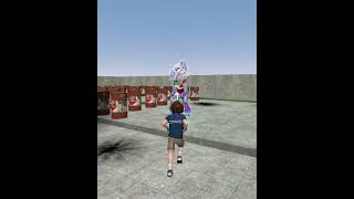 FNAF Roxy Disabled by Gregory and Placed on Exploding Drums (Garry's Mod)