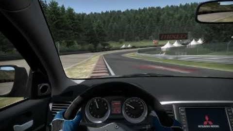 NFS SHIFT: Mitsubishi Evo Works @ Spa