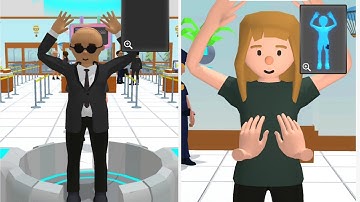 Airport Security ✈️👮 Walktrought All Level Gameplay Android,ios ASW1GP11