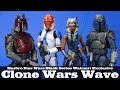 Star Wars Black Series Clone Wars Walmart Wave Ahsoka Tano, 332nd, Mandalorian Loyalist, Commando