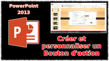Tuto PowerPoint 2013 - Créer et personnaliser un bouton d