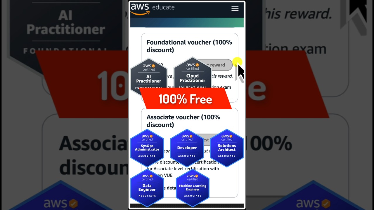 [CLOSED] 100% Free #aws #certification - Step by Step Guide