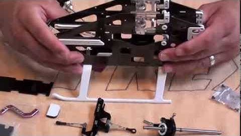 Trex450L Dominator Frame Assembly Part 1 of 2
