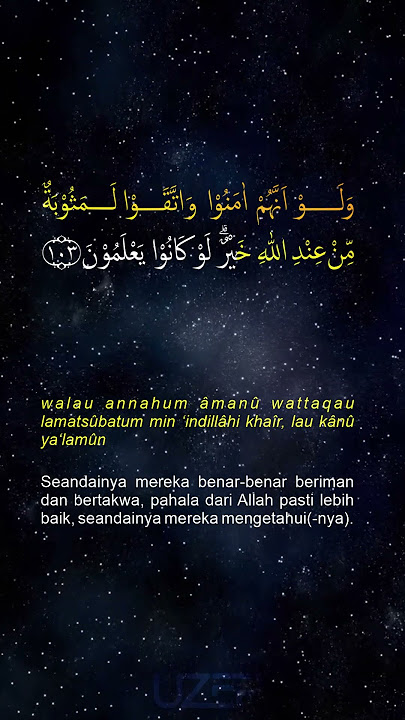 Al Baqarah ayat 103