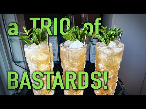TRIO BASTARDŮ - 3 x Tiki koktejly se zázvorovým pivem