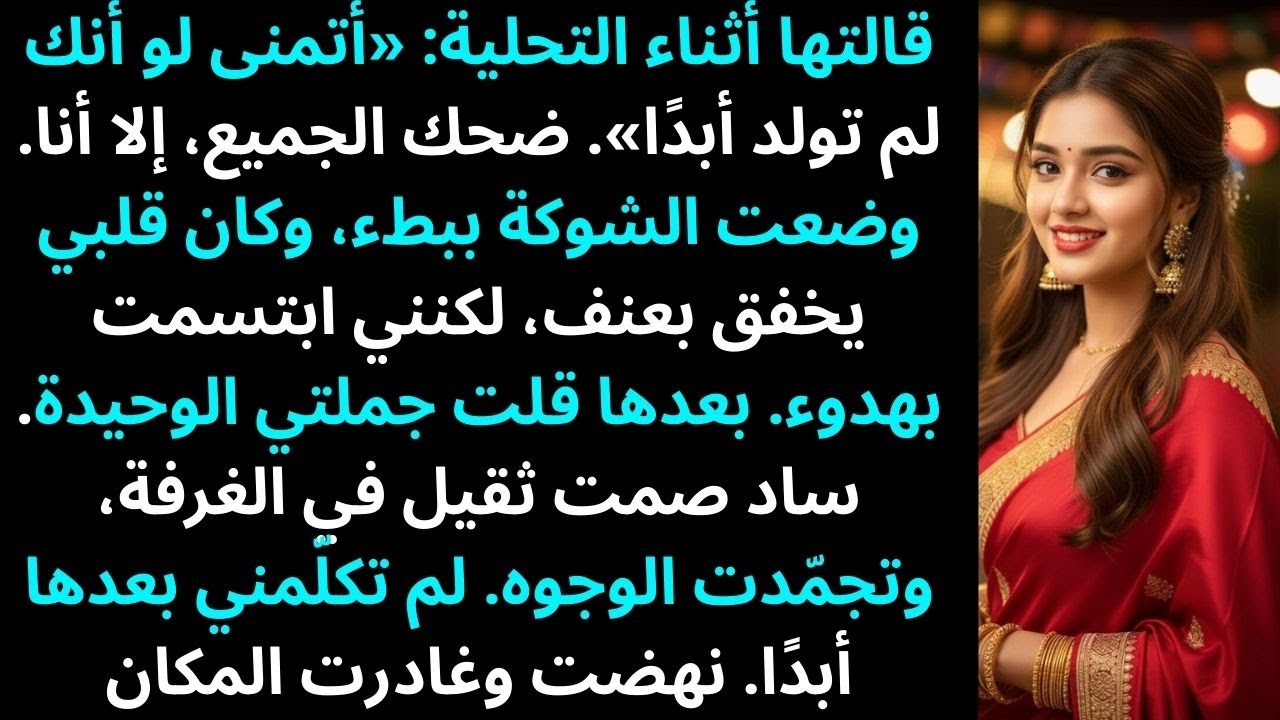 قالت على العشاء: «أتمنى لو أنك لم تولد»… الجميع ضحك إلا أنا