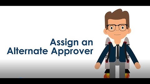 J1 Web - Employee Supervisor Hub: Assigning an Alternate Approver
