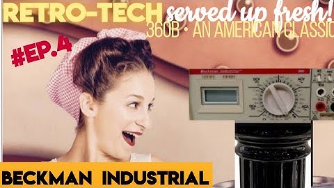 RETRO-TECH ○ BECKMAN INDUSTRIAL 360B Bench Multimeter Mini Review & Teardown!