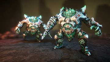 Spirital golem animations preview