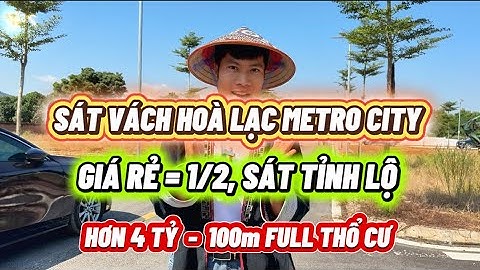 Đất Nền Kẹp Giữa 2 Dự Án Tỷ Đô – Giá Chỉ Hơn 40 Triệu/m² | Cơ Hội X2–X3 Tại Lõi Hòa Lạc