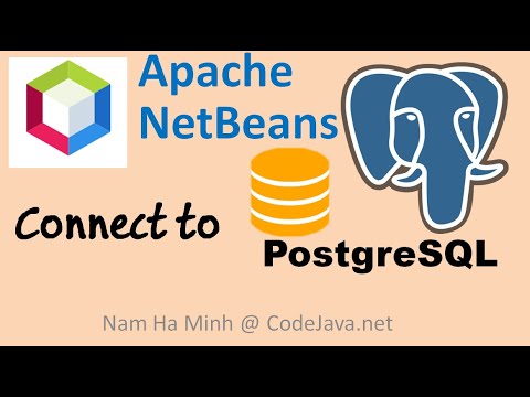 How to Connect to PostgreSQL Database in NetBeans IDE