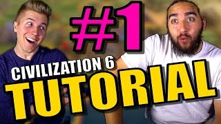 Civilization 6 Tutorial Gameplay | Learning from Civ 5 to Civ 6 Walkthrough Tutorial | Part 1