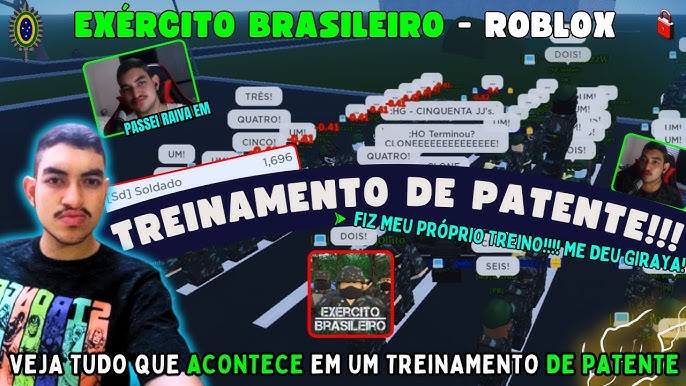 EU E MEU AMIGO PASSAMOS NA NOVA EB? (EXERCITO BRASILEIRO) (ROBLOX