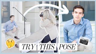 Photography Behind the Scenes: Posing Senior Guys - REAL SESSION