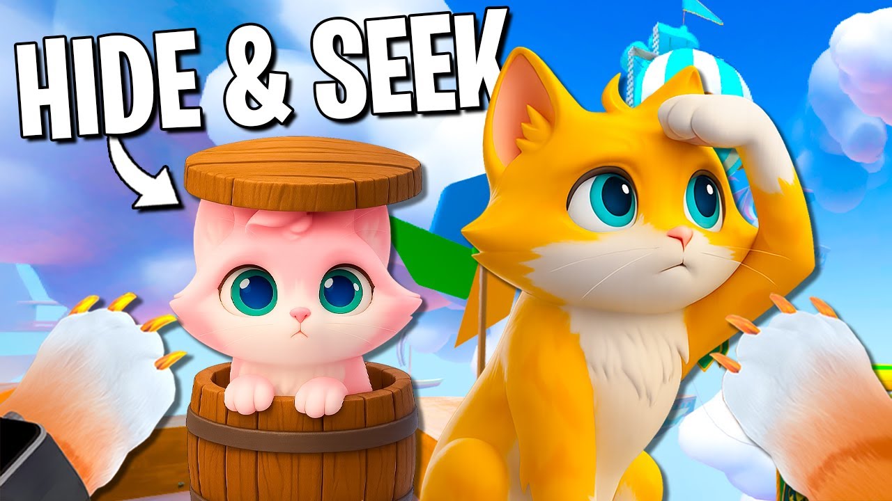 Играю в прятки с женой (Я — кот VR Multiplayer)